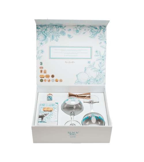 GIN - Pack Premium Black Pig Costa a/verres + doseur